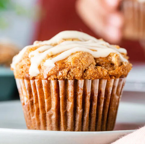 Apple Cinnamon Streusel Muffins