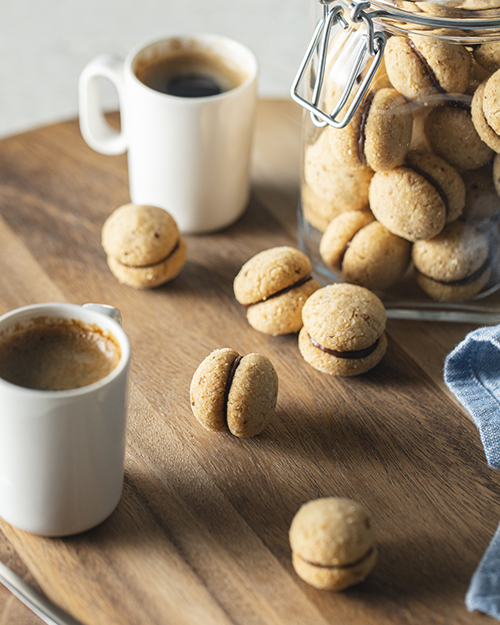 Baci di Dama Italian Hazelnut Cookies