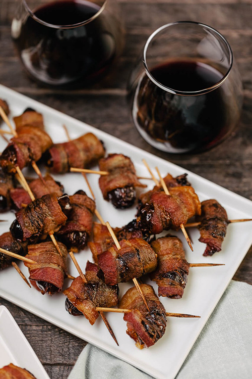 Bacon-Wrapped Dates