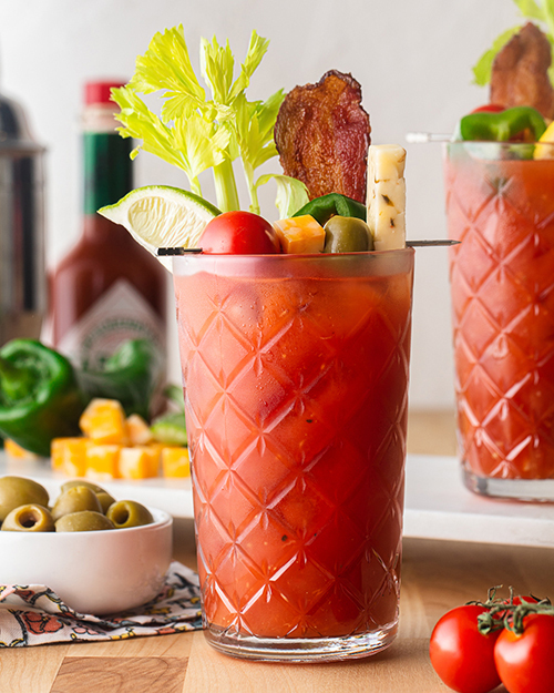 Bloody Mary & Roasted Hatch Chile-Infused Vodka