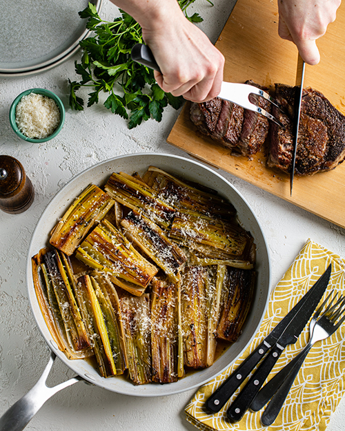 Braised Leeks