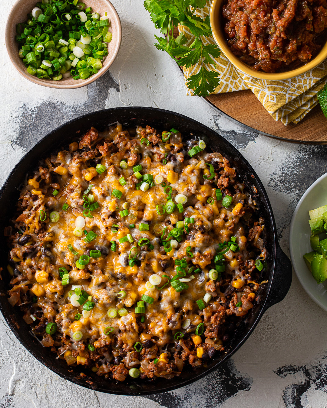 Skillet Nachos