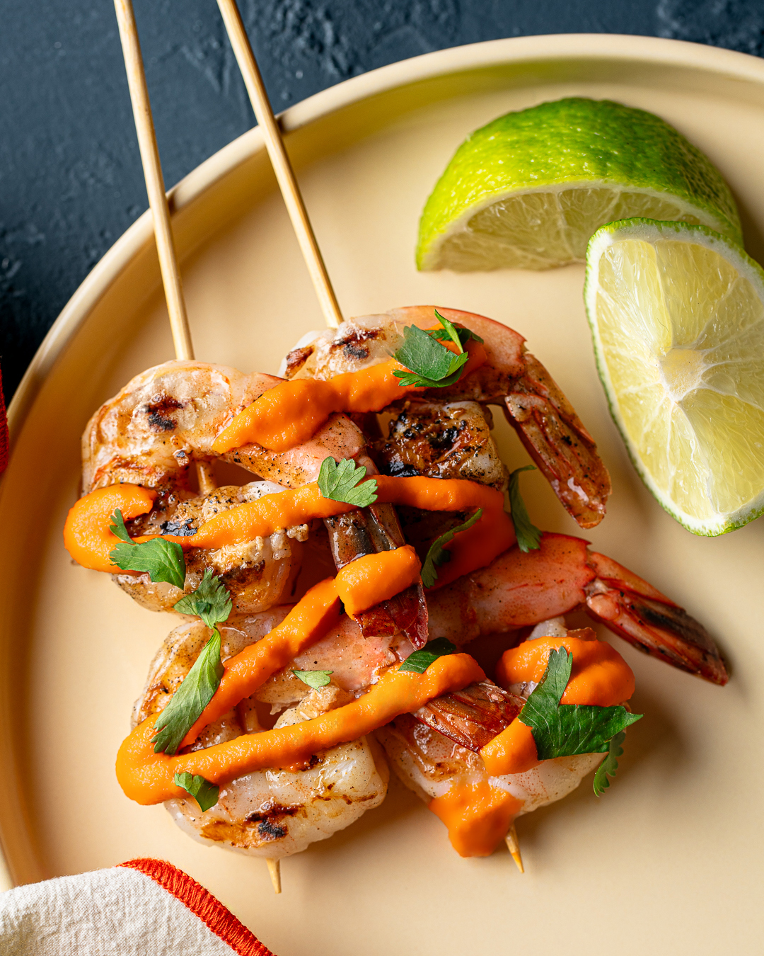 Romesco & Grilled Shrimp