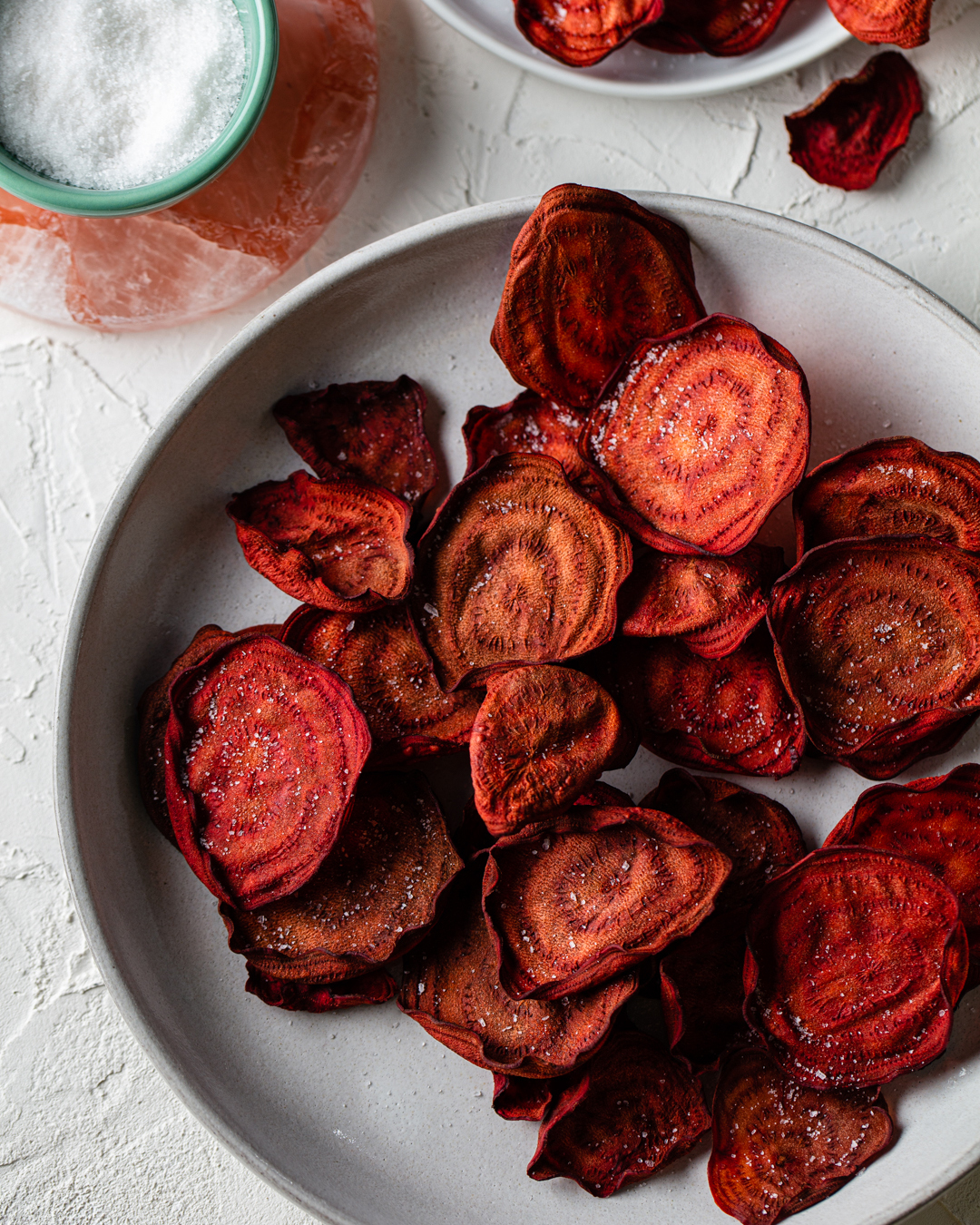 Sea Salt and Rosemary Beet Chips
