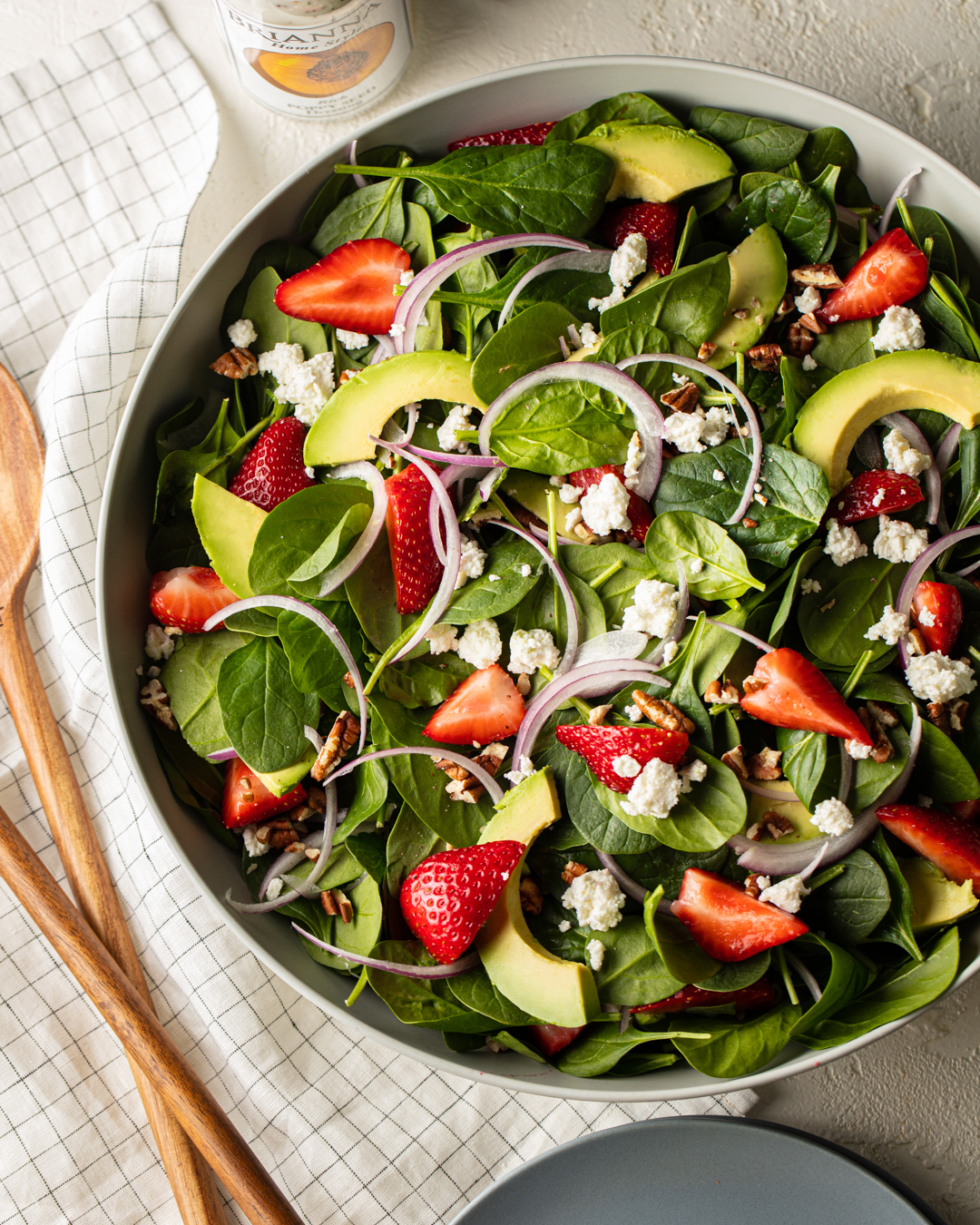 5-Step Strawberry Spinach Salad