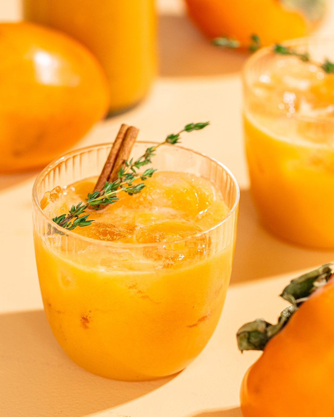 5-Step Bourbon Persimmon Punch
