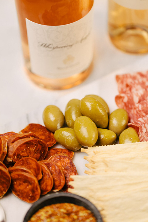 Rose Wine and Charcuterie Pairing