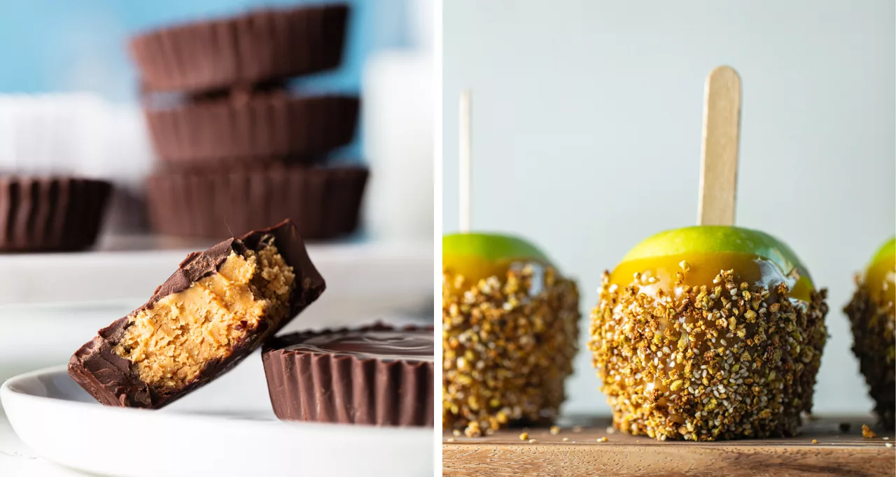 Eerie-sistible Halloween Treats: Miso Caramel Apples, Peanut Butter Cups, and More!