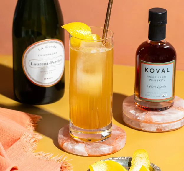 Try This Hot Honey KOVAL Whiskey Spritz