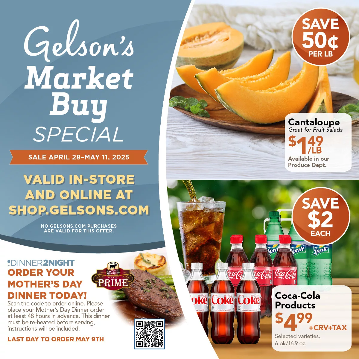 Market Buy Special Sale: April 28-May 11, 2025 ┃In-Store and Online at Shop.Gelsons.com
