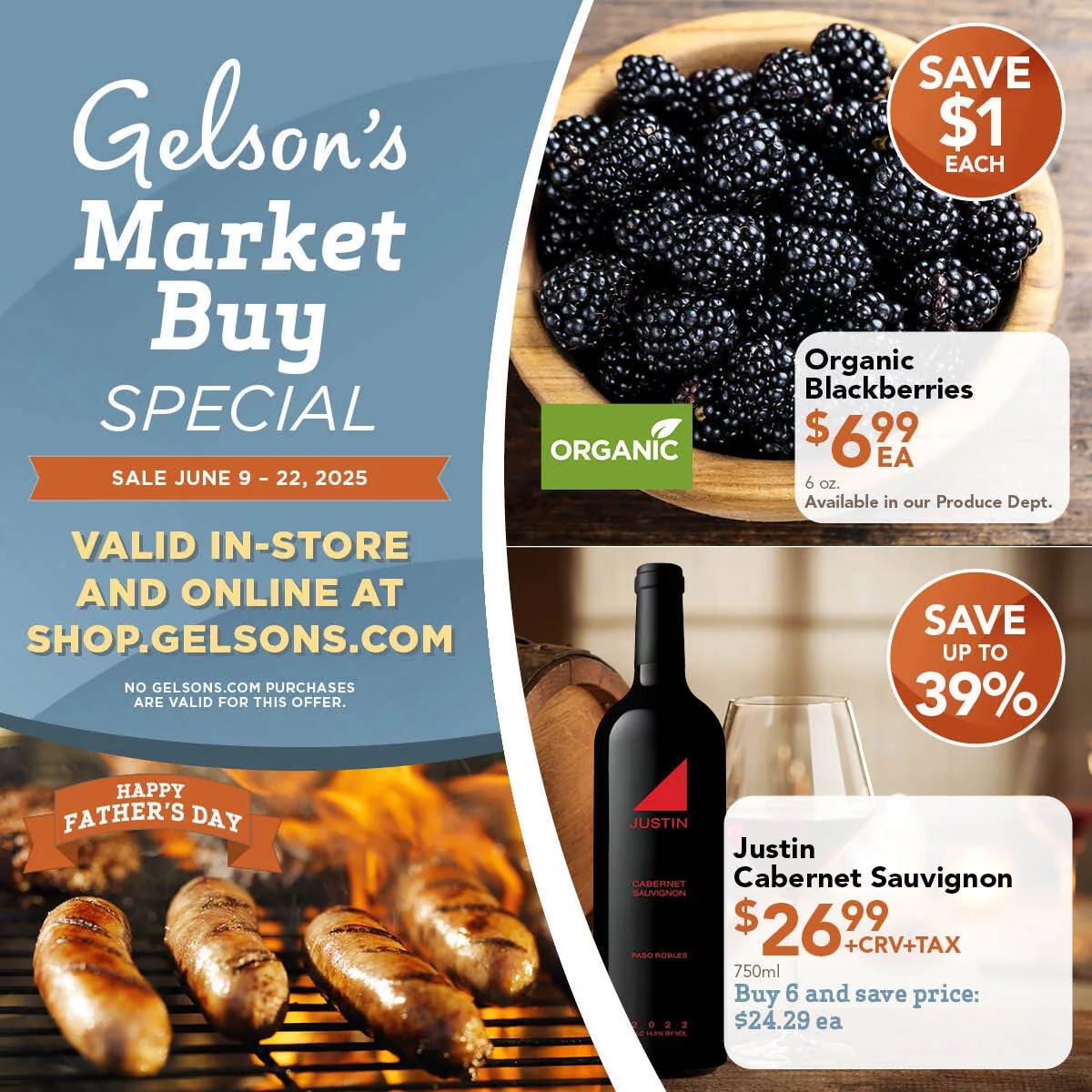 Market Buy Special Sale: June 9 - June 22, 2025 ┃In-Store and Online at Shop.Gelsons.com