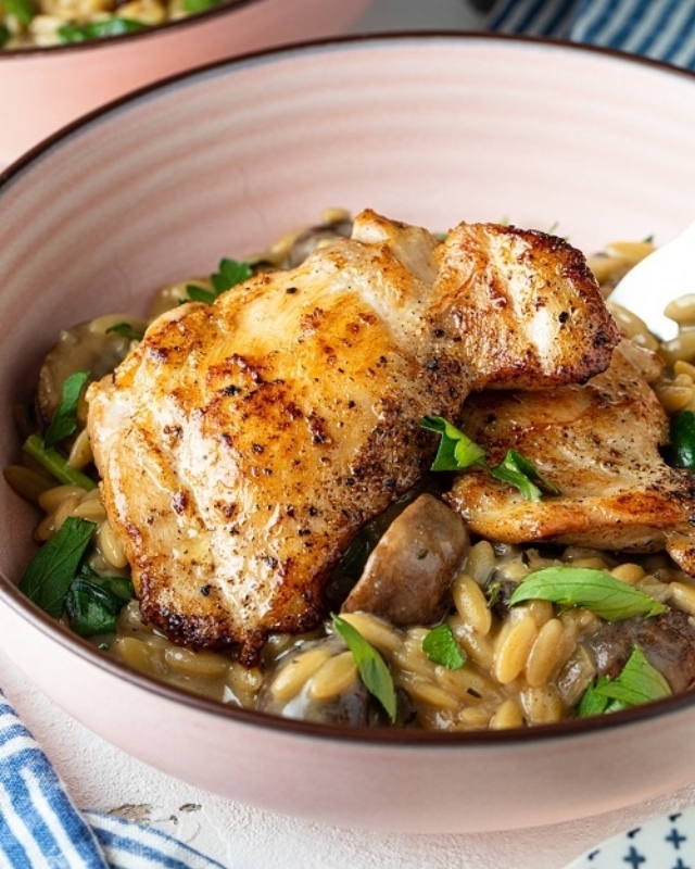 https://www.gelsons.com/recipes/view/one-pot-chicken-creamy-mushroom-orzo