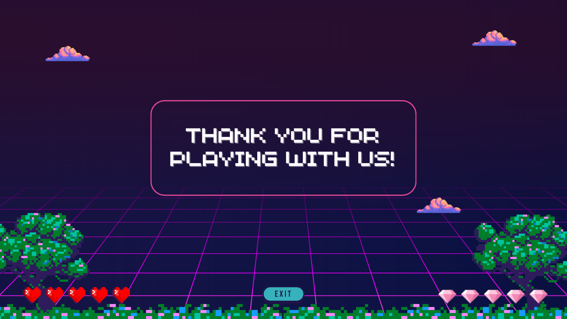 Thanks for playing with us