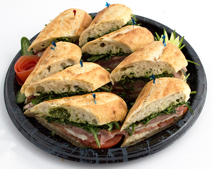 Caprese Sandwich Platter