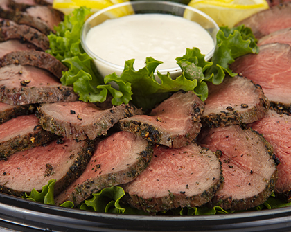 Peppered Beef Tenderloin