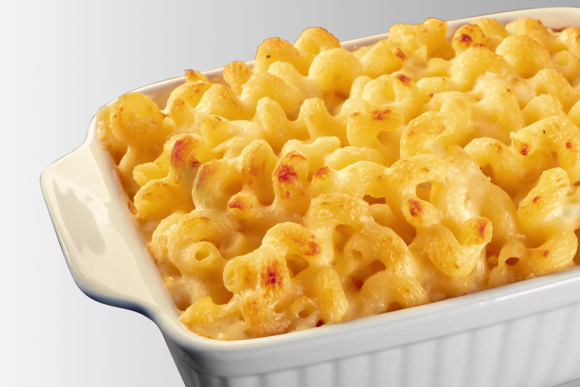 Rotini pasta in a creamy seven-cheese sauce.